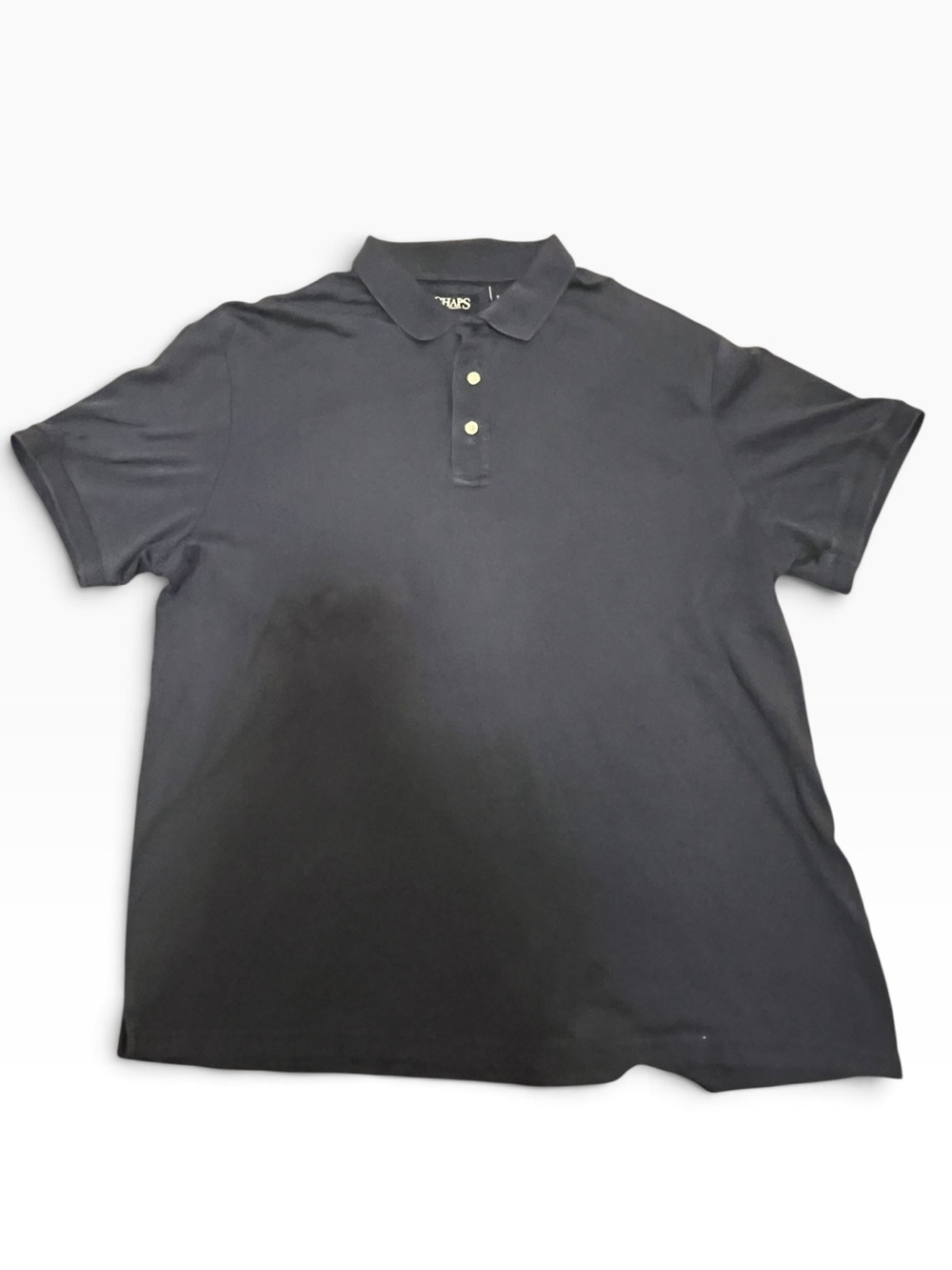 CHAPS Pima Cotton Polo Shirt Navy XL